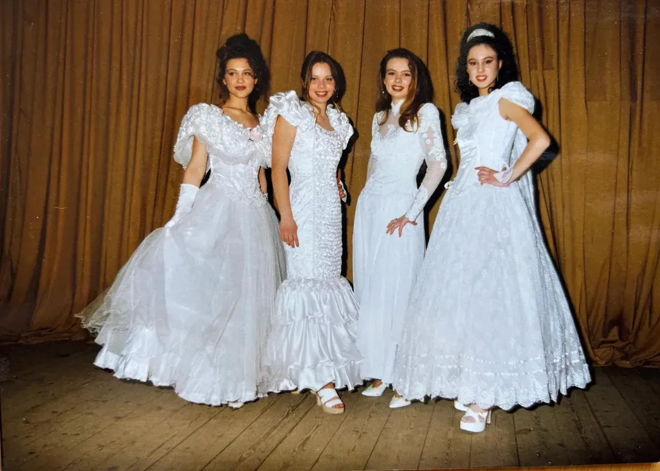 Iryna Malpa at Miss Dallas 1996, aged 15.