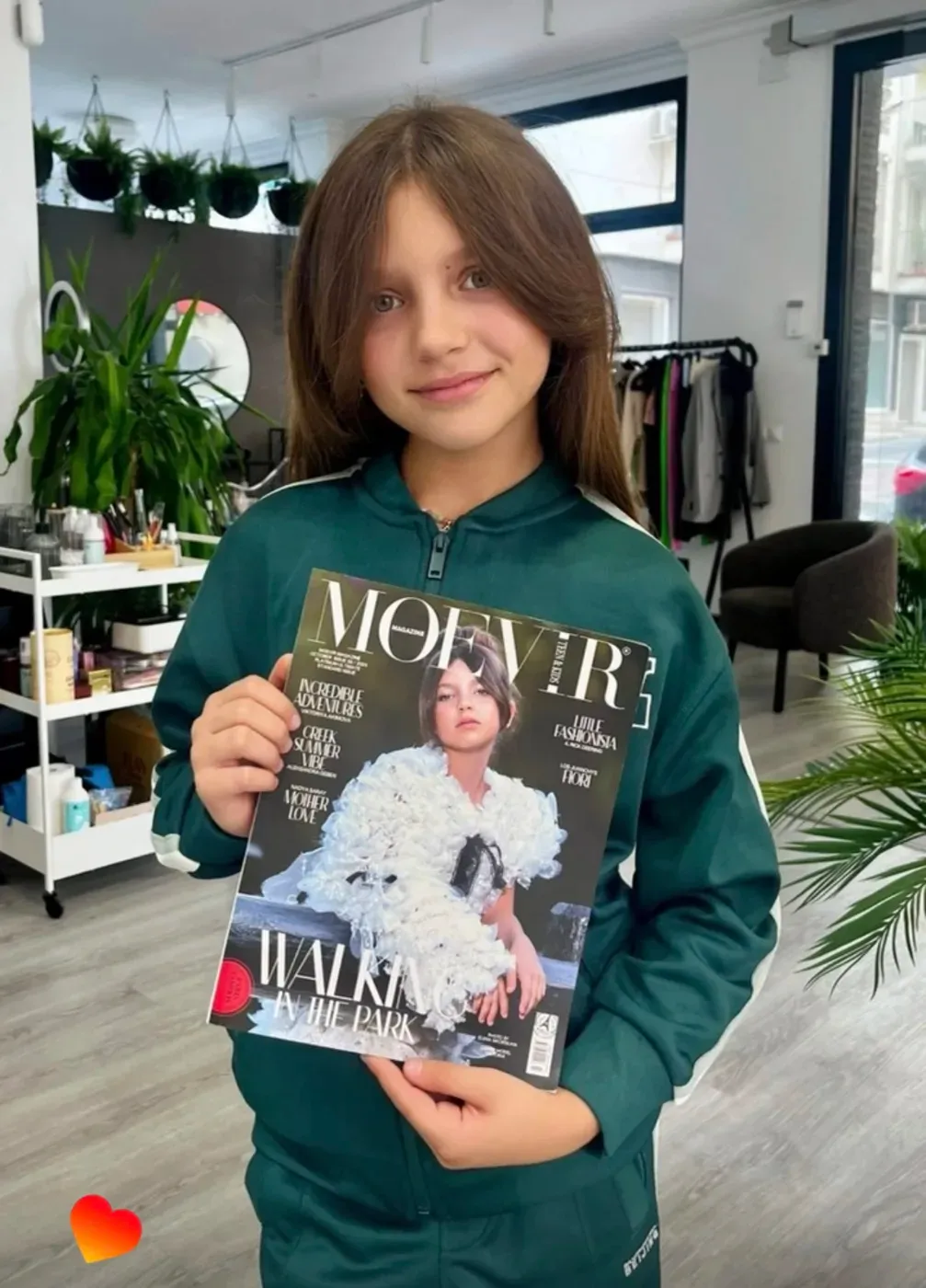 A student of Be Your Best Academy of Marbella featured in MODVIRE fashion magazine.